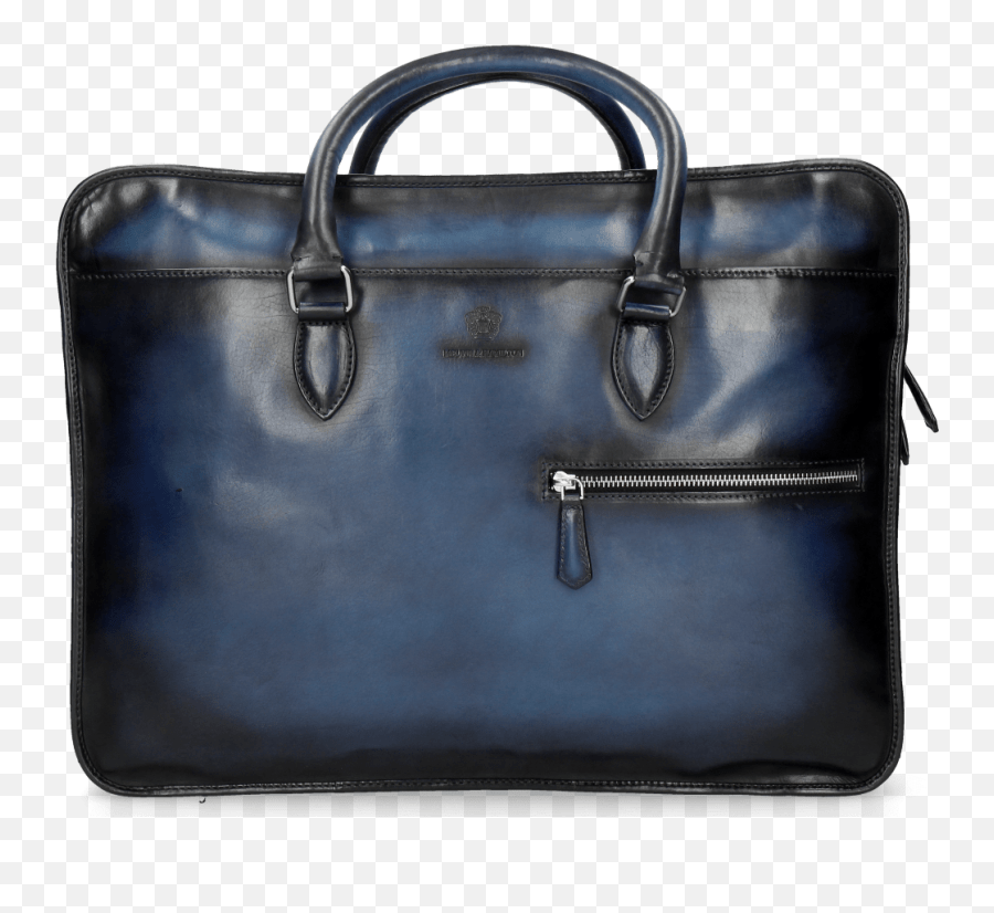 Leather Briefcases Toronto Vegas Bluette Shade Navy Melvin Sorrento