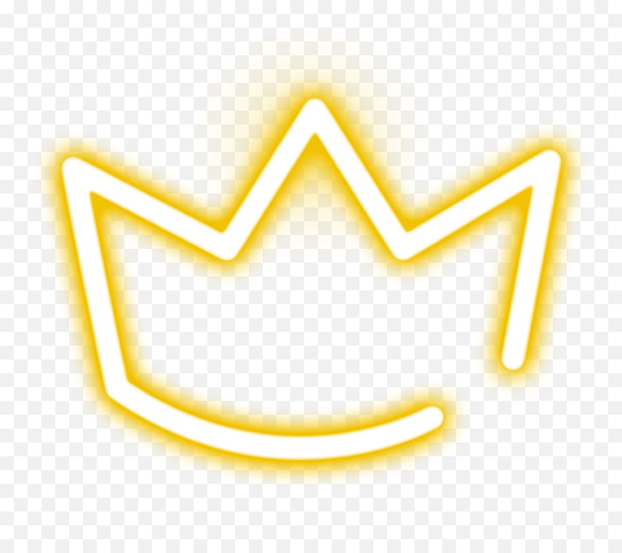 Neon Light Yellow Aesthetic Crown Lalocades