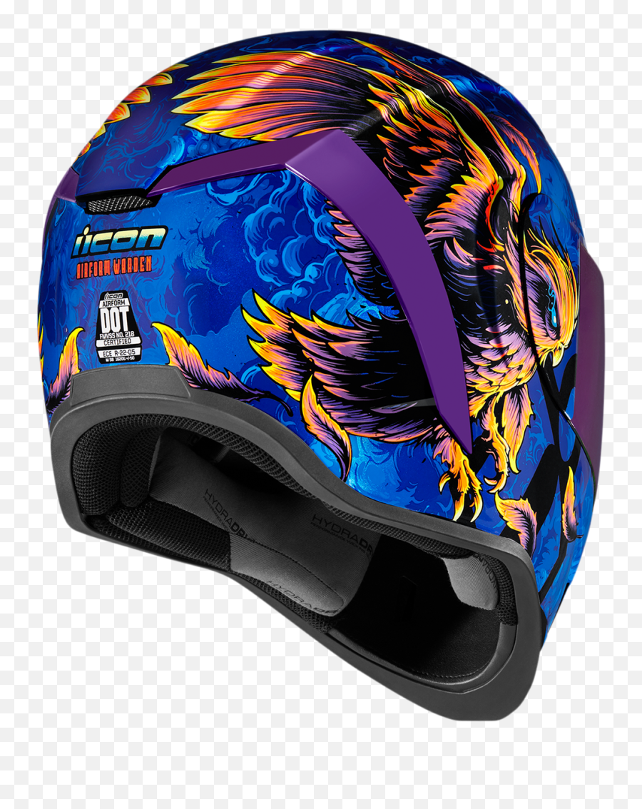 Hmlt Afrm Warden Bl 3x Icon Airform Warden Helmet Png,Icon Helmet