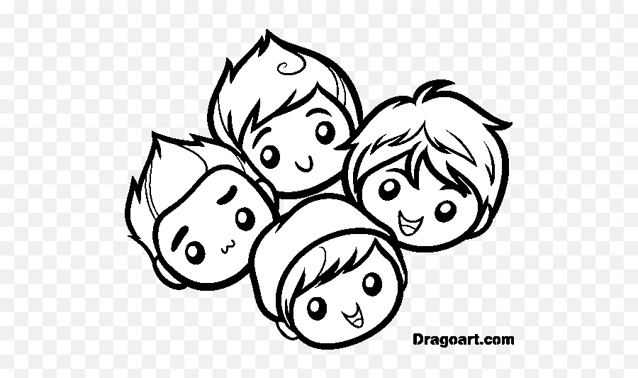 Big Time Rush Coloring Pages Printable
