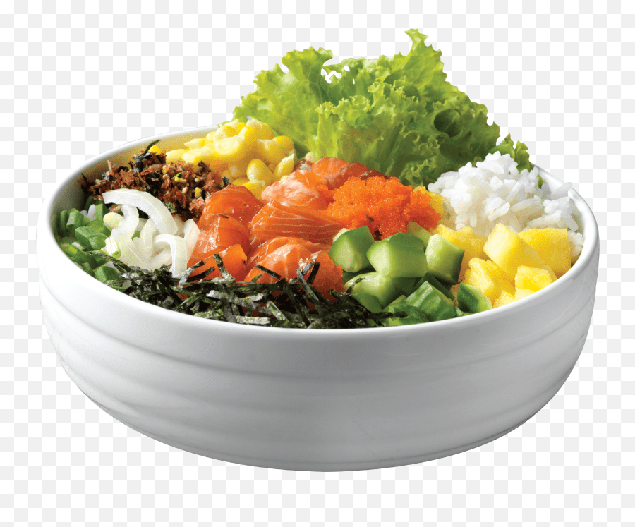 Shoyu Salmon Bowl The Fish Fish Bowl Mid Valley Png,Fishbowl Png