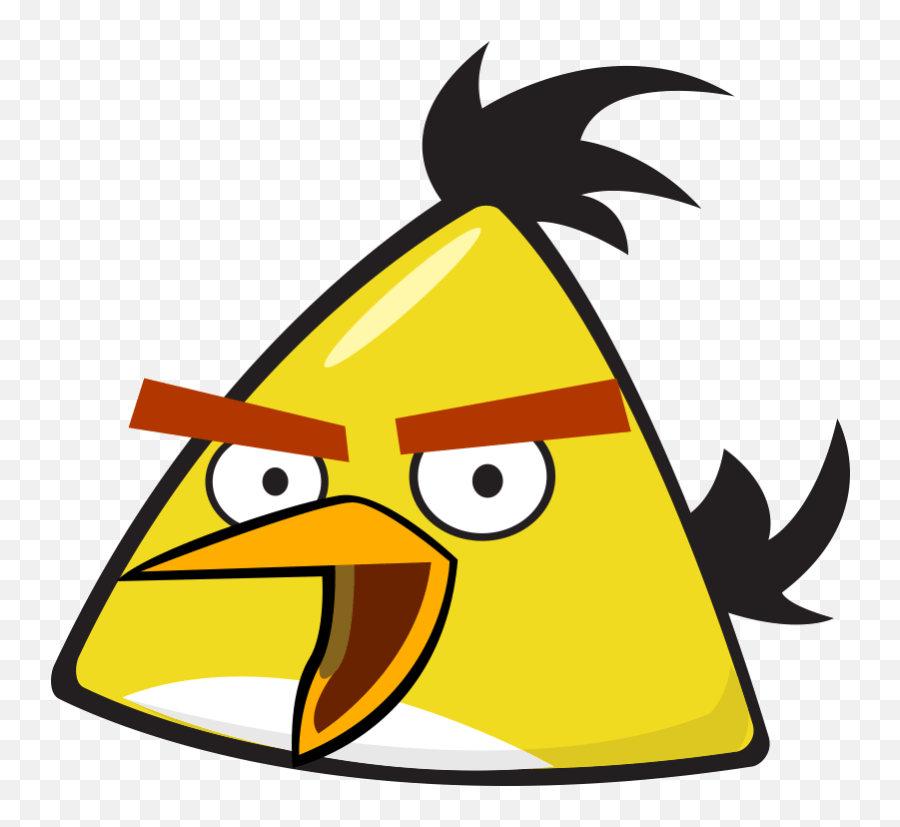 Angry Birds Angry Bird Yellow Transparent Angry Birds Yellow Bird Png
