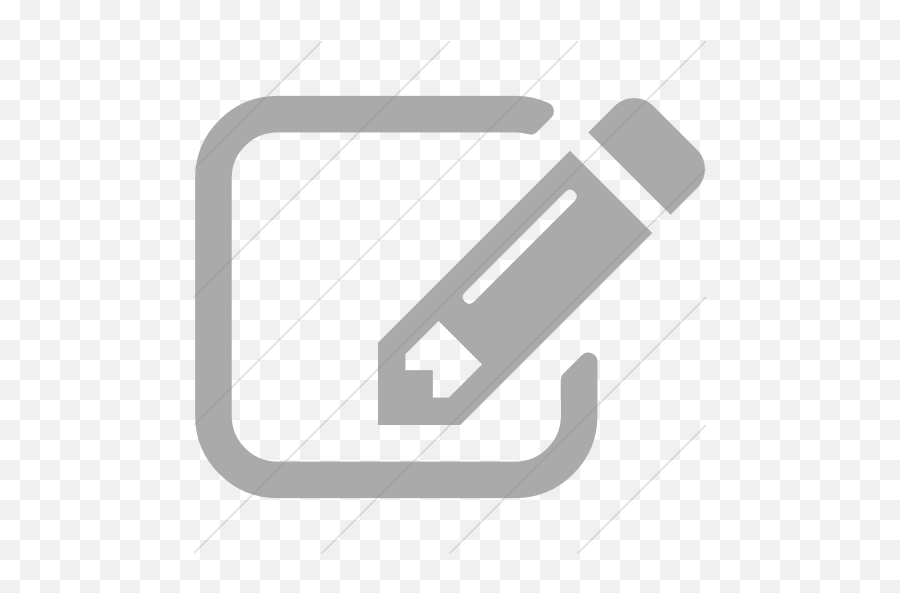 Simple Gray Bootstrap Font Awesome Edit Fa Pencil Square O Png
