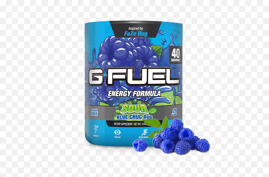 Faze Rugu0027s Sour Blue Chug Rug G Fuel Is Now Available Sour Blue