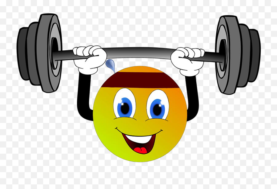 Sport Weight Lifting Emoji Training Png,Weights Png free