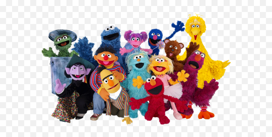 Heres To Sesame Street Main Characters png free transparent png images