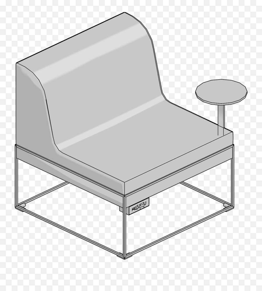 Auto Cad 3d Furniture Model Downloads Steelcase Solid Back Png,Round