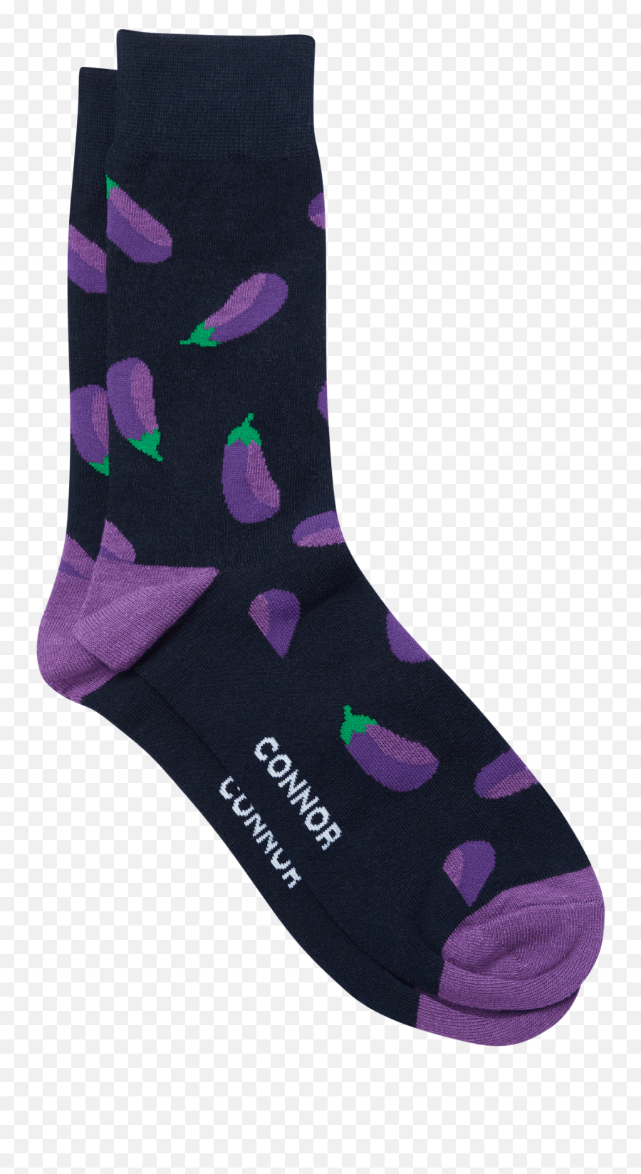 Navy Eggplant Sock By Connor Shop Our Menu0027s Accessories Png Emoji