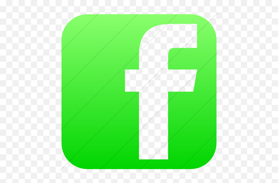 Ios Facebook Icon 120792 Free Icons Library Neon Green Facebook Icon
