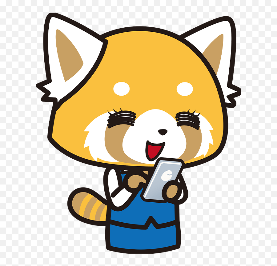 Short Timer Strikes Back Stickers Aggretsuko Png,Aggretsuko Icon
