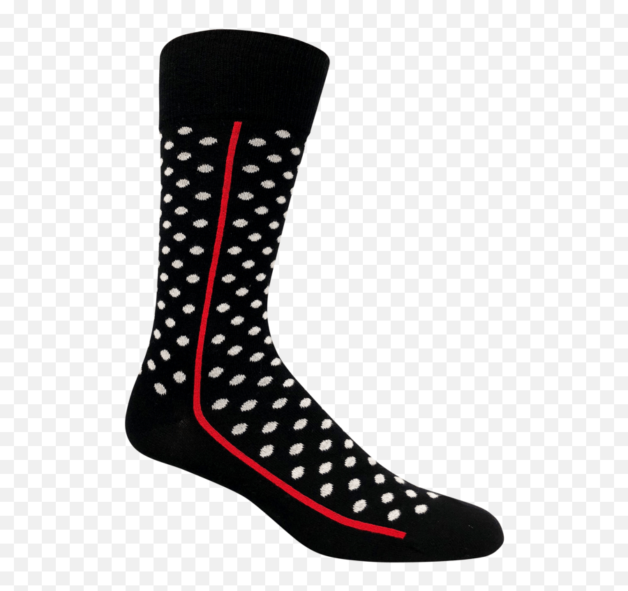 Menu0027s Dress Socks Polka Dots Red Line Black Mens Red Dress Socks