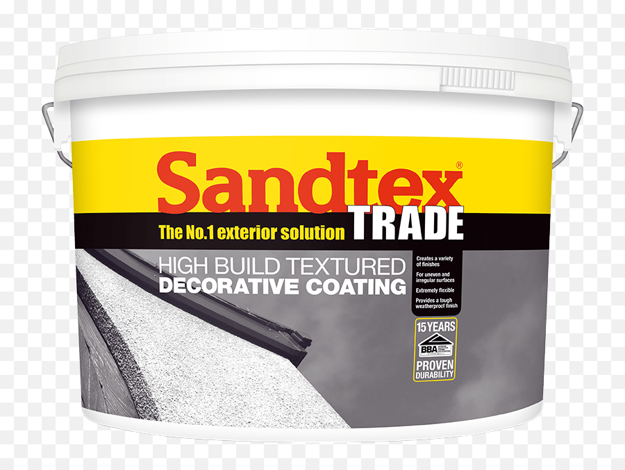 Sandtex Trade High Build Decorative Coating Masonry Household