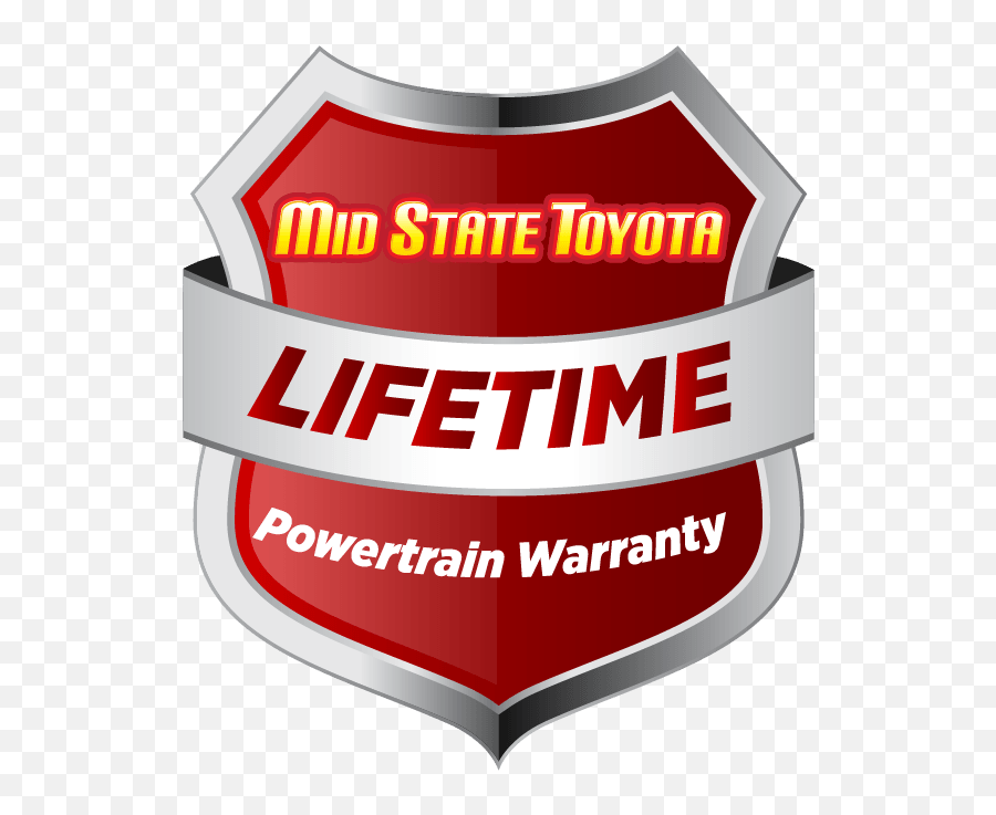Midstate Toyota Lifetime Warranty Aranty Logo Png,Toyota Logos free