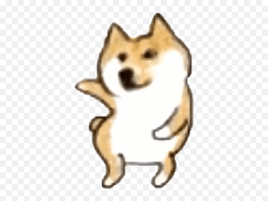 Doge Dancing 1 Sticker By Juan Pacheco Dancin Doge Png,Doge