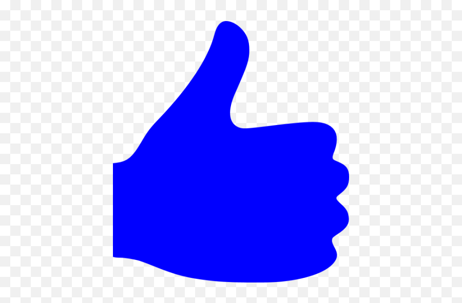Blue Thumbs Up Icon Free Blue Hand Icons Icon Thumbs Up Blue Png