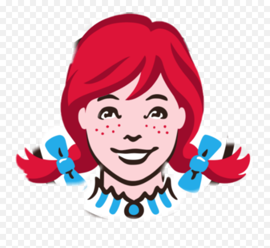 Wendy Sticker Transparent Background Wendys Logo Png,Wendys Logo Png