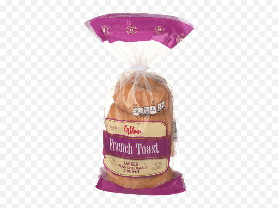 Hy Vee French Toast Bagels 5 Count Presplit Hyvee Aisles Sliced Bread