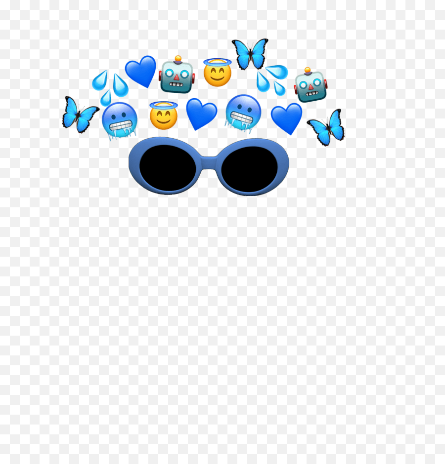 Clout Glasses Sunglasses Goggles Emoj Clout Goggles Snapchat Filter