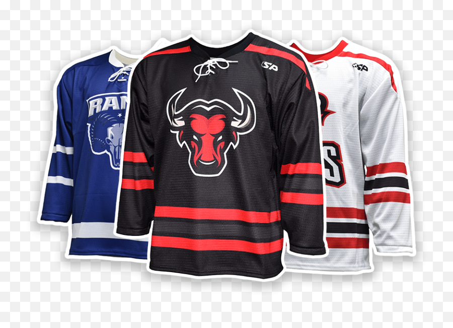 Sp Apparel Chandail Hockey Noir Et Rouge Png,Jersey Png free