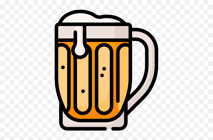 Beer Free Food Icons Beer Glassware Png,Beer Glass Icon free