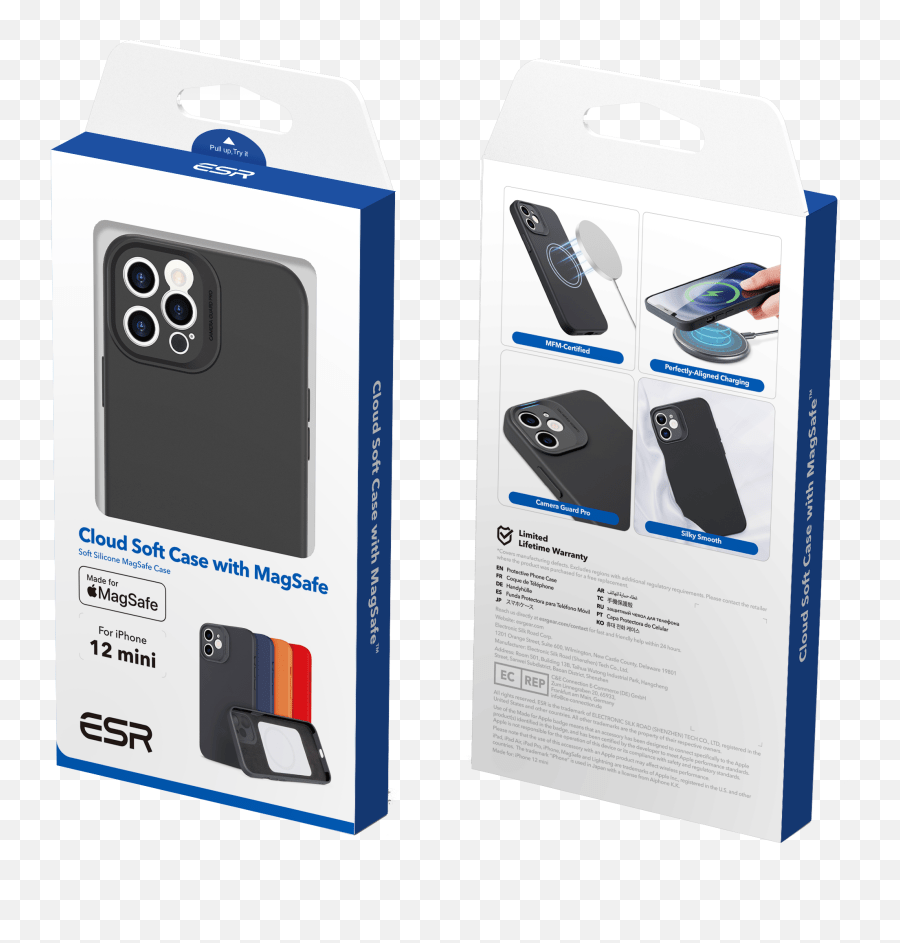 Esr Supports Wireless Charging Silicone Case For Iphone 13 Portable Png,Lumia Icon Case free