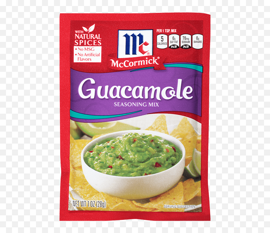 Mccormick Guacamole Seasoning Mix Png free transparent png images