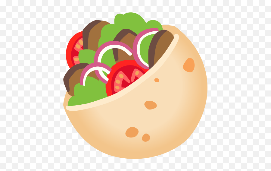 Stuffed Flatbread Emoji Png Food Icon Meanings free transparent png