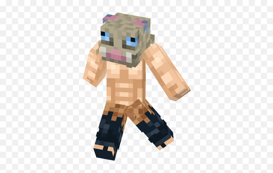 Inosuke Demon Slayer Minecraft Skin