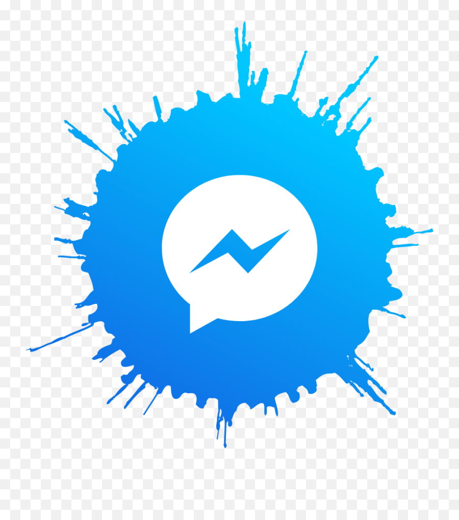 Messenger Splash Icon Png Image Free Download From Dot