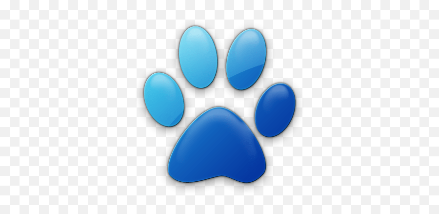 Blue Paw Logos Blue Paw Print Icon Png Blue Paw Print Logos Free Transparent Png Images Pngaaa Com