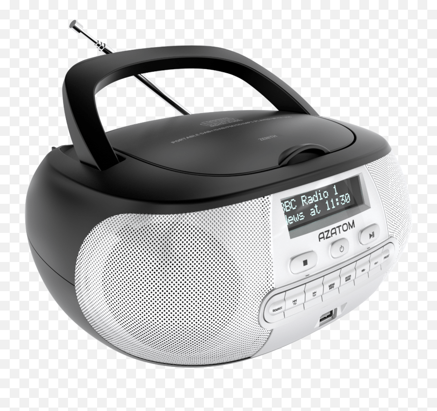 Zenith Dab Fm Radio Cd Boombox Electronics Png,Boombox Png free