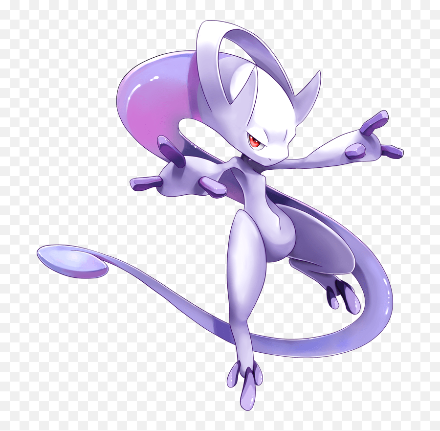 Shiny Mewtwo Transparent GemmaGraphic