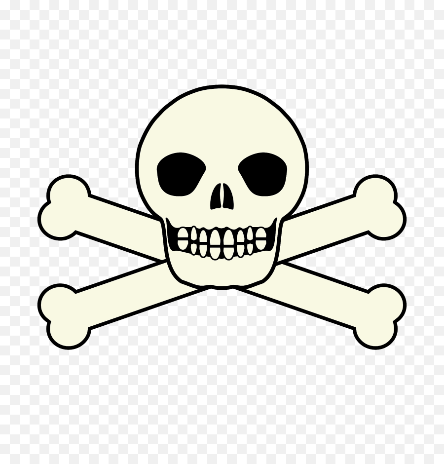 Skull And Crossbones Clipart Free Download Transparent Png Caveira Da Bandeira De Piratas Crossbones Png Free Transparent Png Images Pngaaa Com