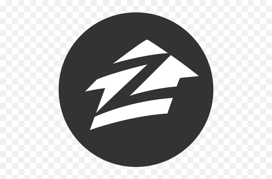 Media Zillow Social Logo Icon Zillow Logo Png,Social Media Icon Black