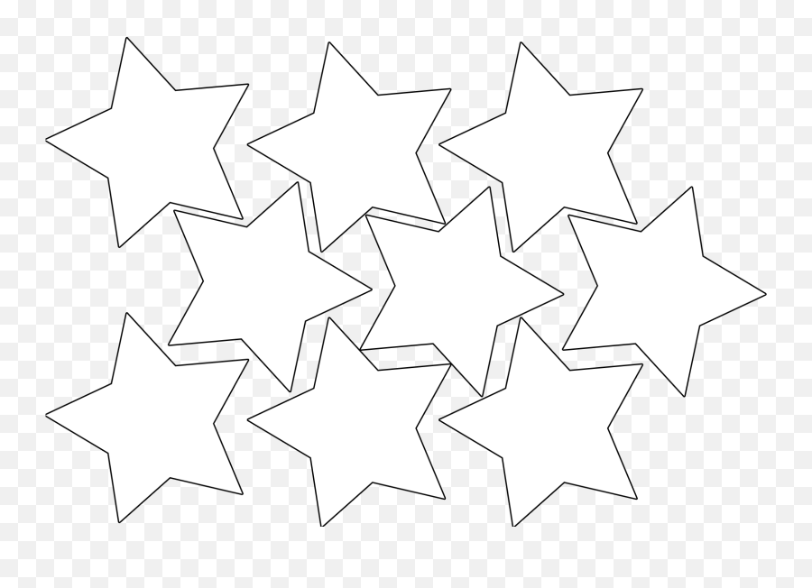 Download Magical Clipart Hollywood Star Page Of Stars To Cut Out Mini Stars Png,Hollywood Star