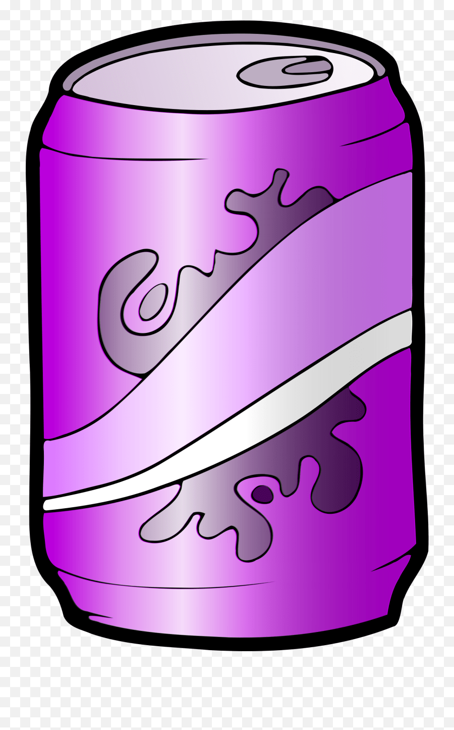 Can Clipart Soda Transparent Free For Download Purple Soda Can Png