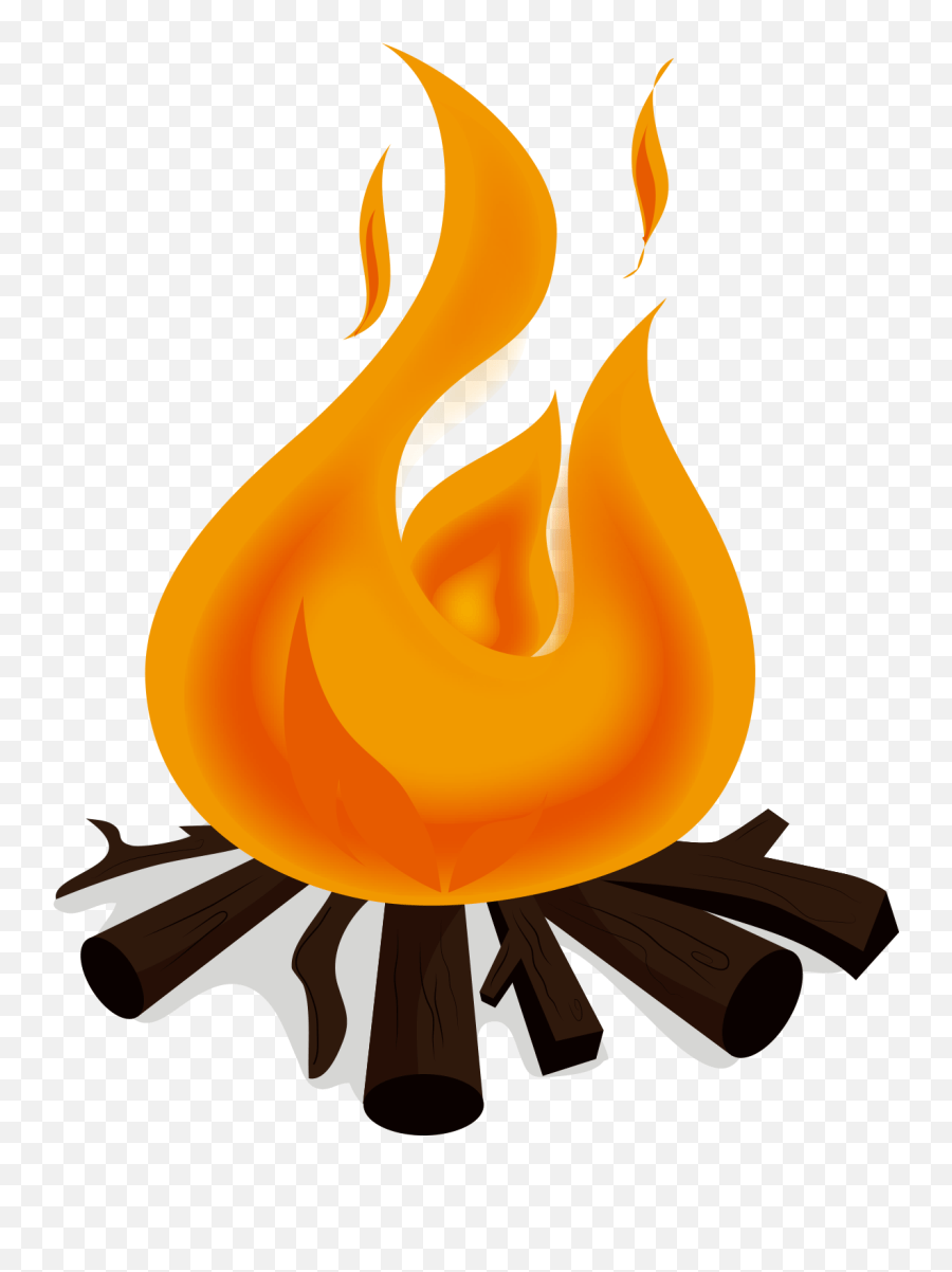 Campfire Png Vector Campfire Emoji Transparent Png,Campfire Png