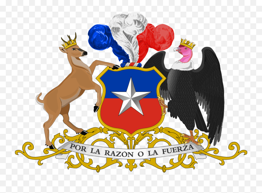Coat Of Arms Chile Wikipedia Simbolos Patrios De Chile Png,Chile Flag