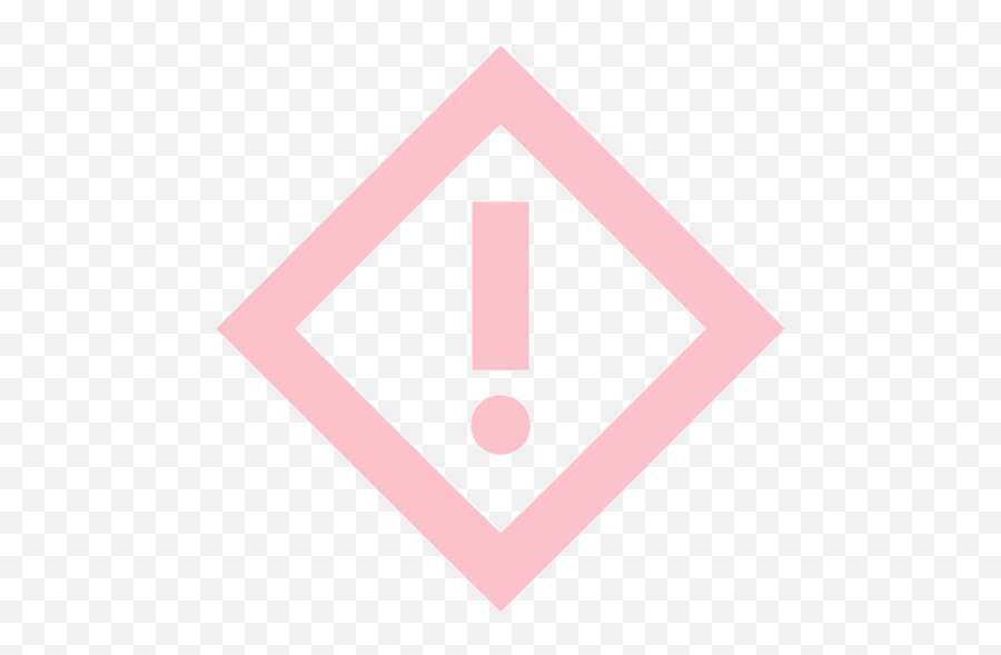 Pink Warning 8 Icon Free Pink Warning Icons Good Png,Warning Icon