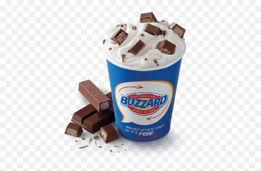Dq Ice Cream Meet All Your Famous Favour Dairy Queen Kit Kat Blizzard
