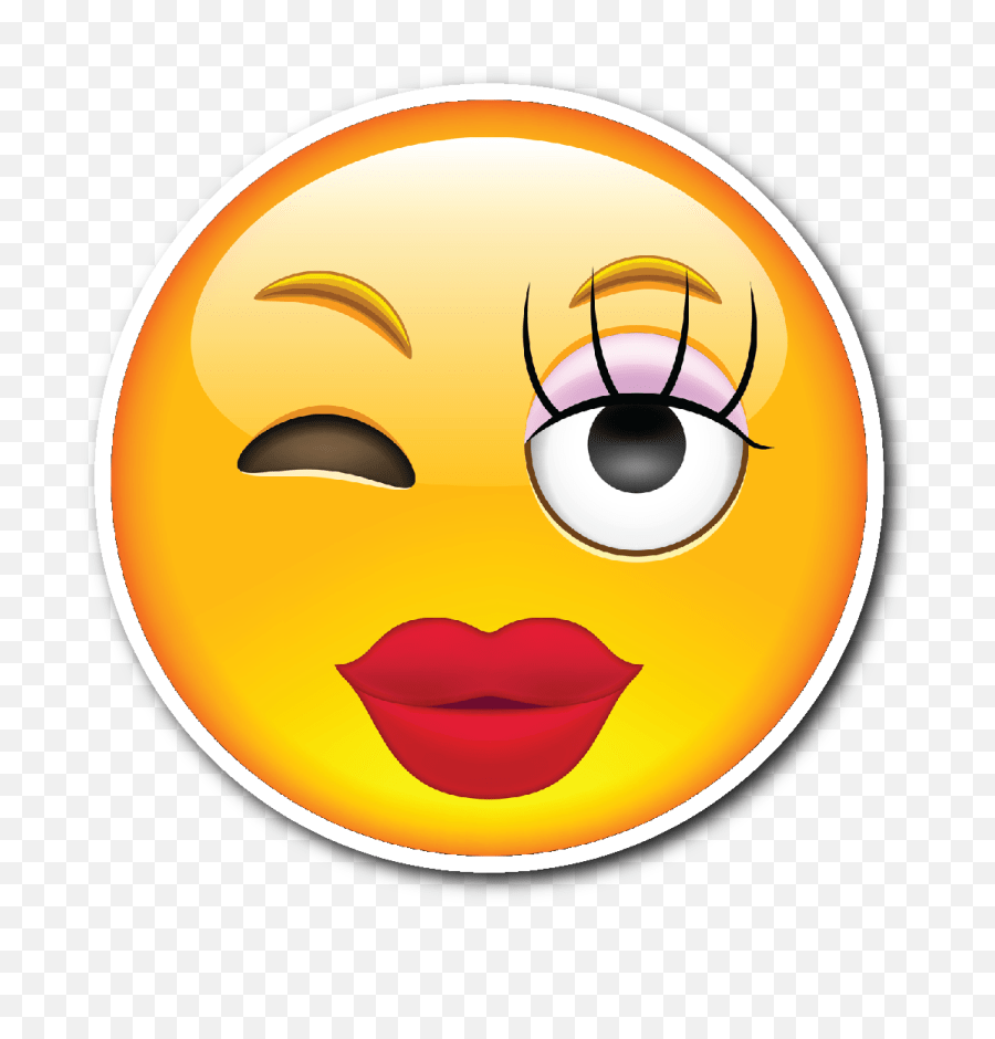 Girl Smiley Png Winky Face Emoji free transparent png images