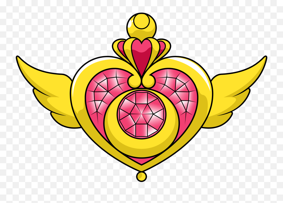 Sailor Moon Eternal Locket Tattoo - Sailor Moon Heart Brooch Png,Sailor Moon Logo Png - Free Transparent Png Images - Pngaaa.com 647_x_900_png