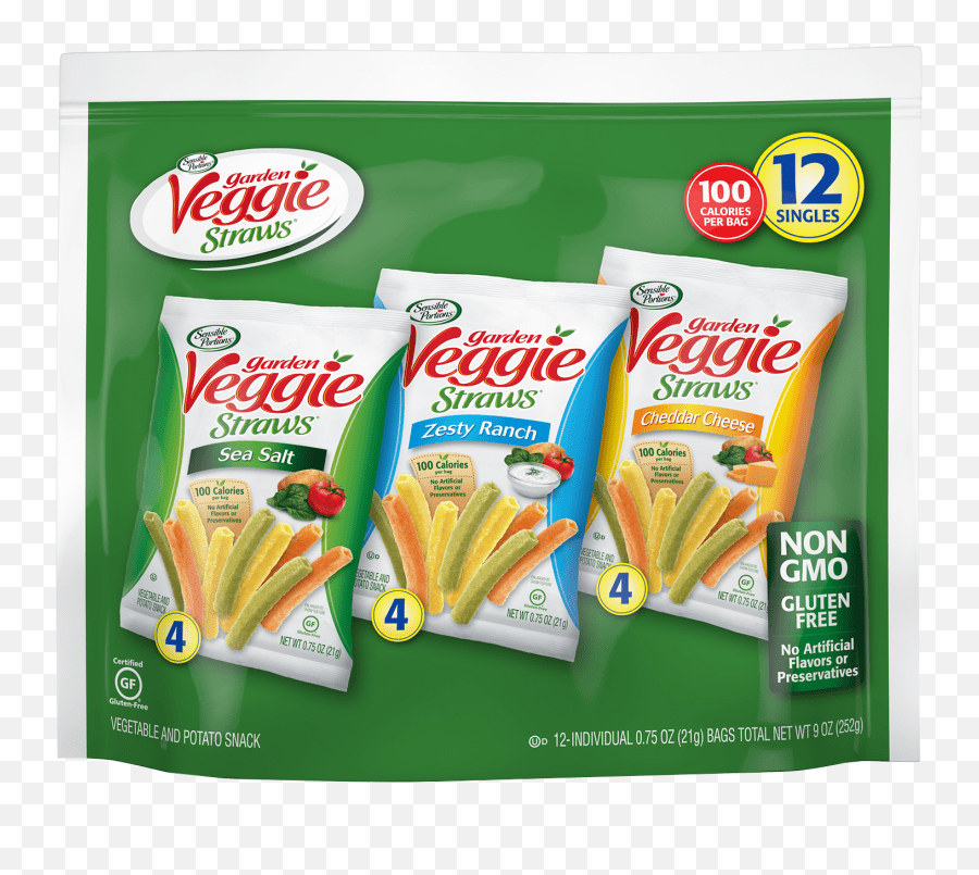 Garden Veggie Straws Sea Salt Veggie Straws Png,Neon Icon Straws