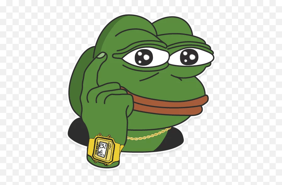Pepe The Frog Emoticon Sticker T Pepe Emotes Png,Emote Png free