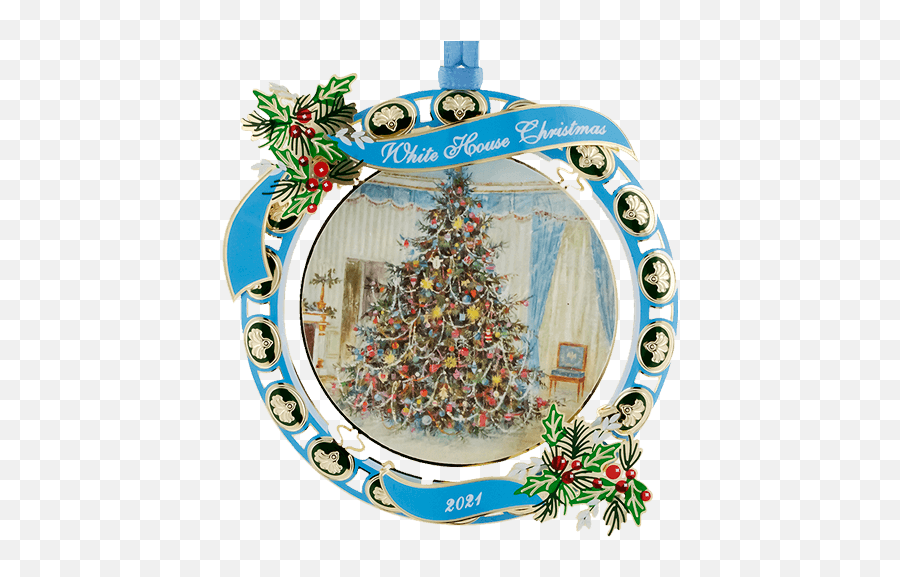 Metal Etched Custom Keepsakes Personalized Ornaments White House
