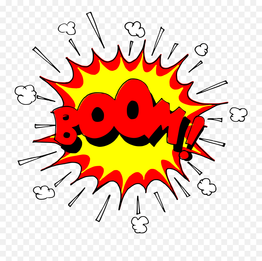 4 Comic Boom Explosion Png Transparent Svg Vector Comics Sound Effect