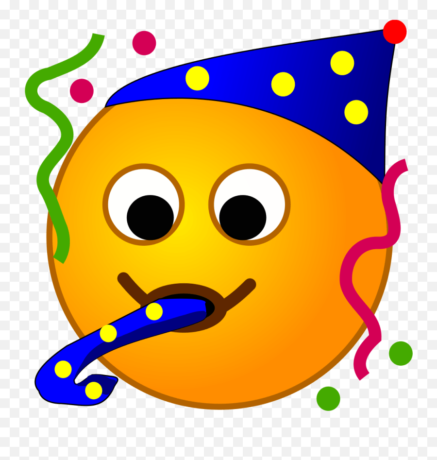 Emoji Png Party Smiley Emoji Free Party,Party Emoji Png free transparent png images