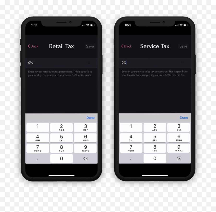 Set Or Change My Retail Service Tax Rate U2013 Glossgenius Smartphone