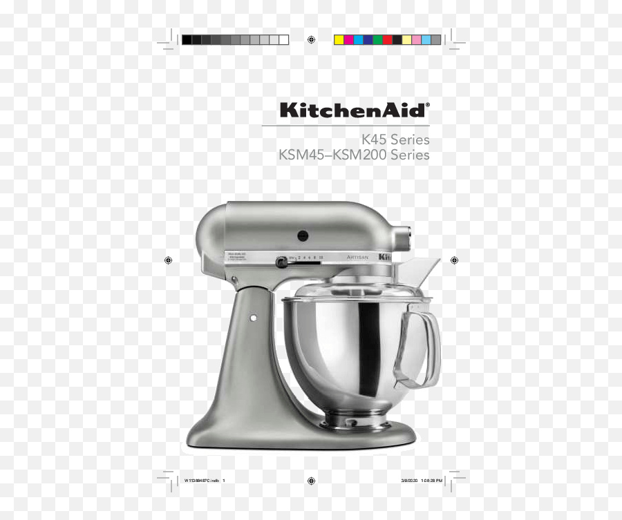 Kitchenaid K45 Series 45 Quart Tilt Head Stand Mixer Kitchenaid Mixer