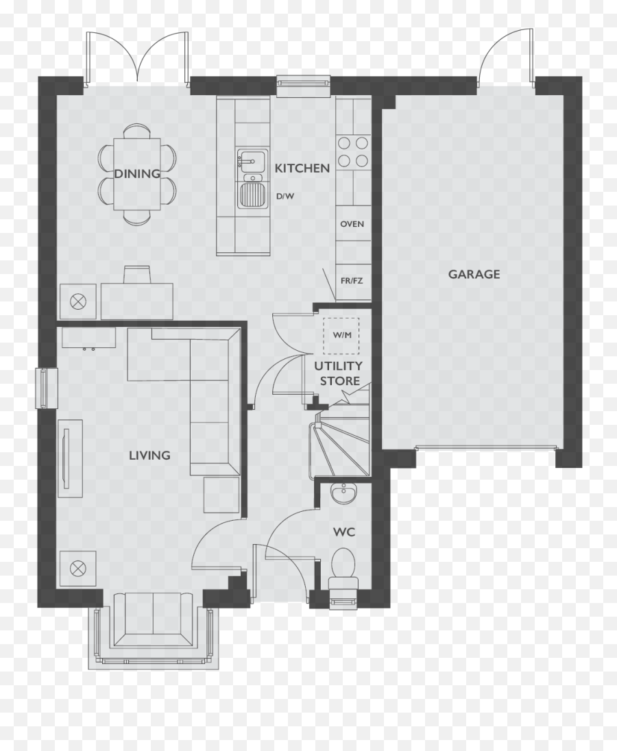 The Birch 4 Bed New House For Sale In Royton Oldham Solid Png,Birch